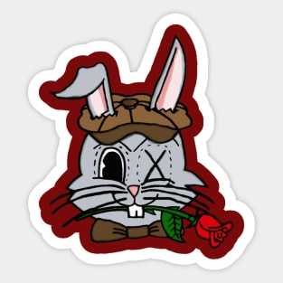 Screwy Wabbit Sticker